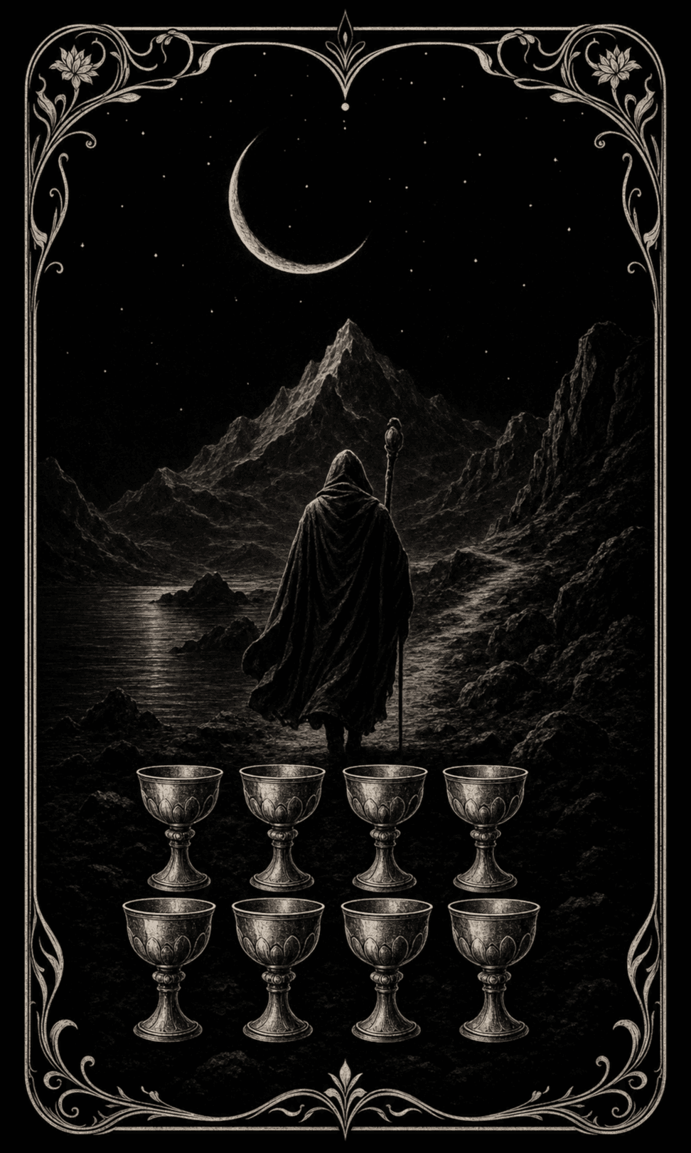 圣杯八 · Eight of Cups