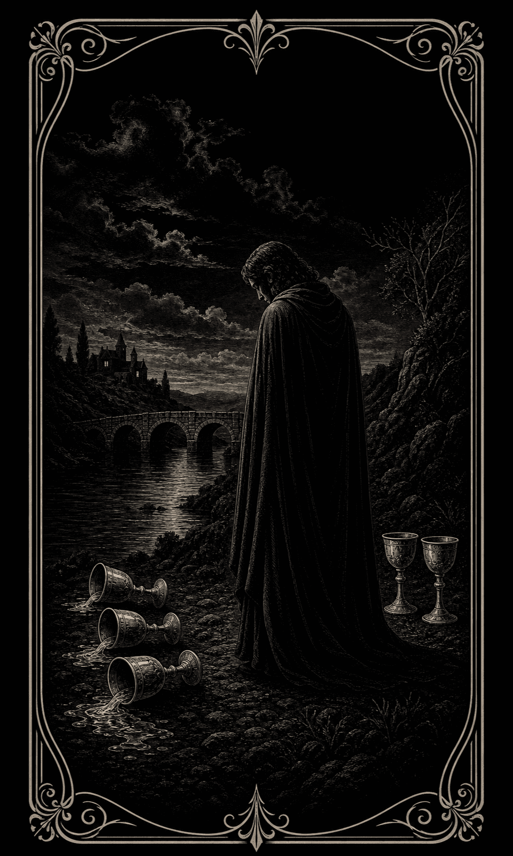 圣杯五 · Five of Cups