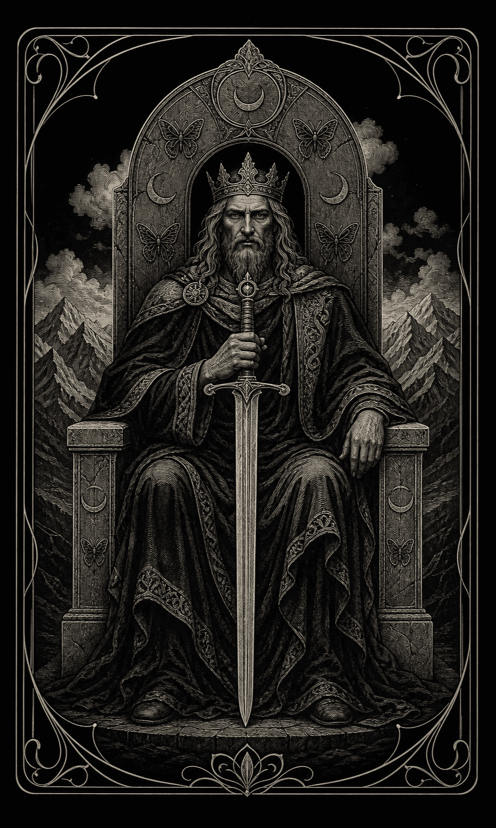 宝剑国王 · King of Swords