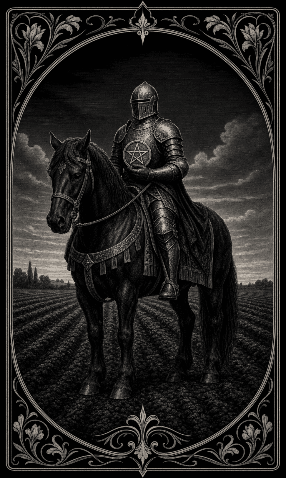 星币骑士 · Knight of Pentacles