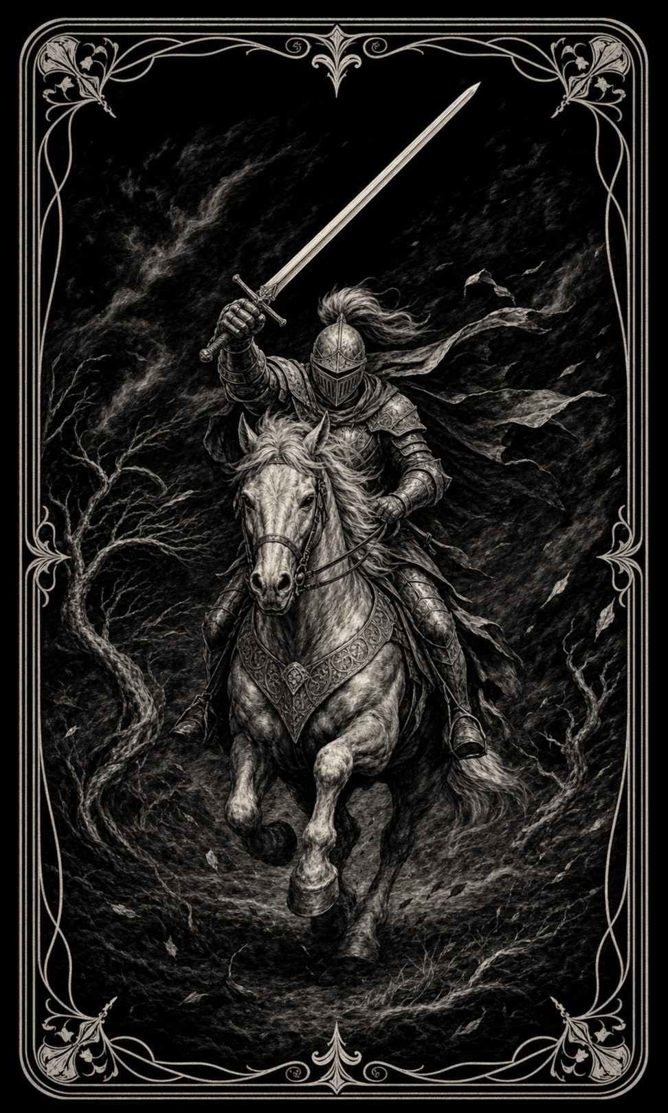 宝剑骑士 · Knight of Swords