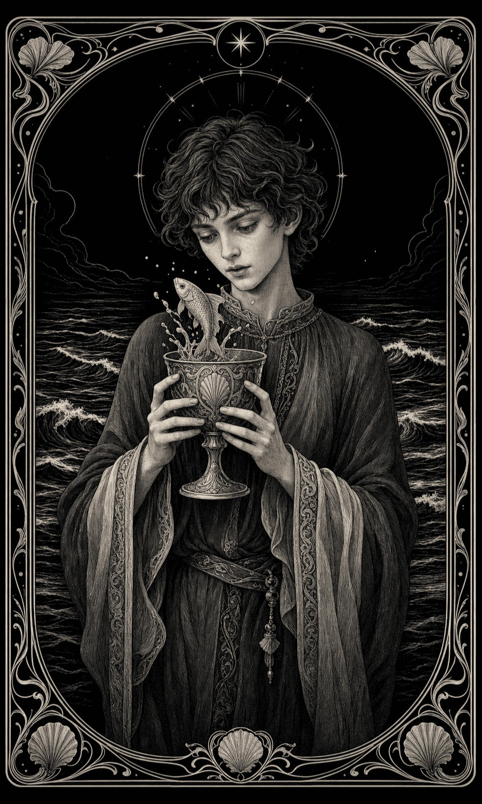 圣杯侍从 · Page of Cups