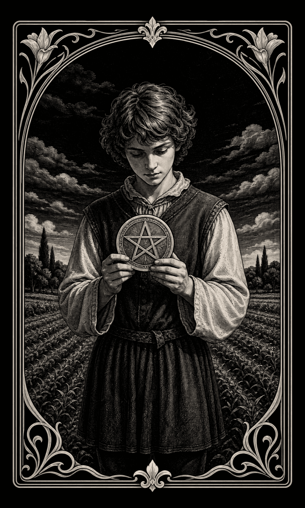 星币侍从 · Page of Pentacles