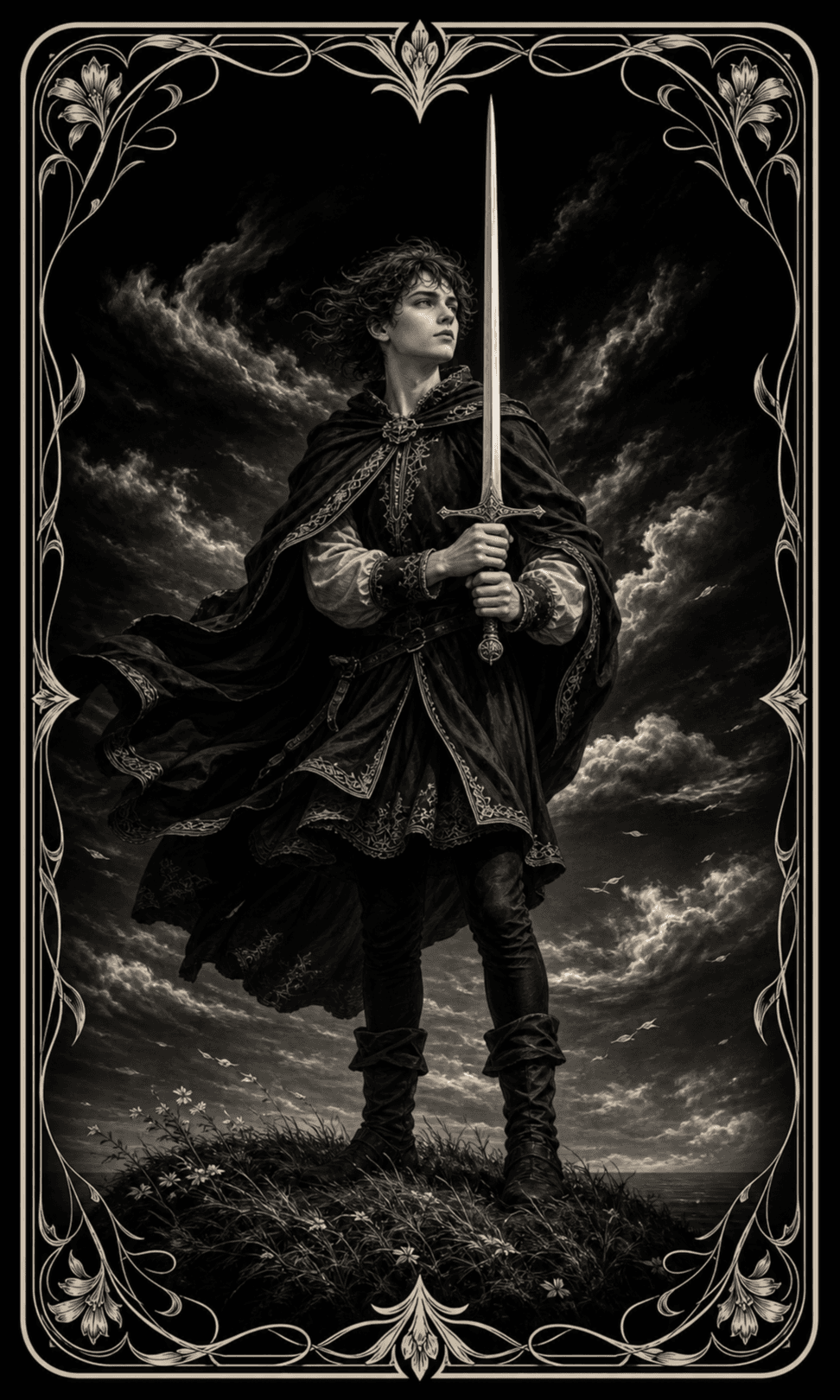 宝剑侍从 · Page of Swords