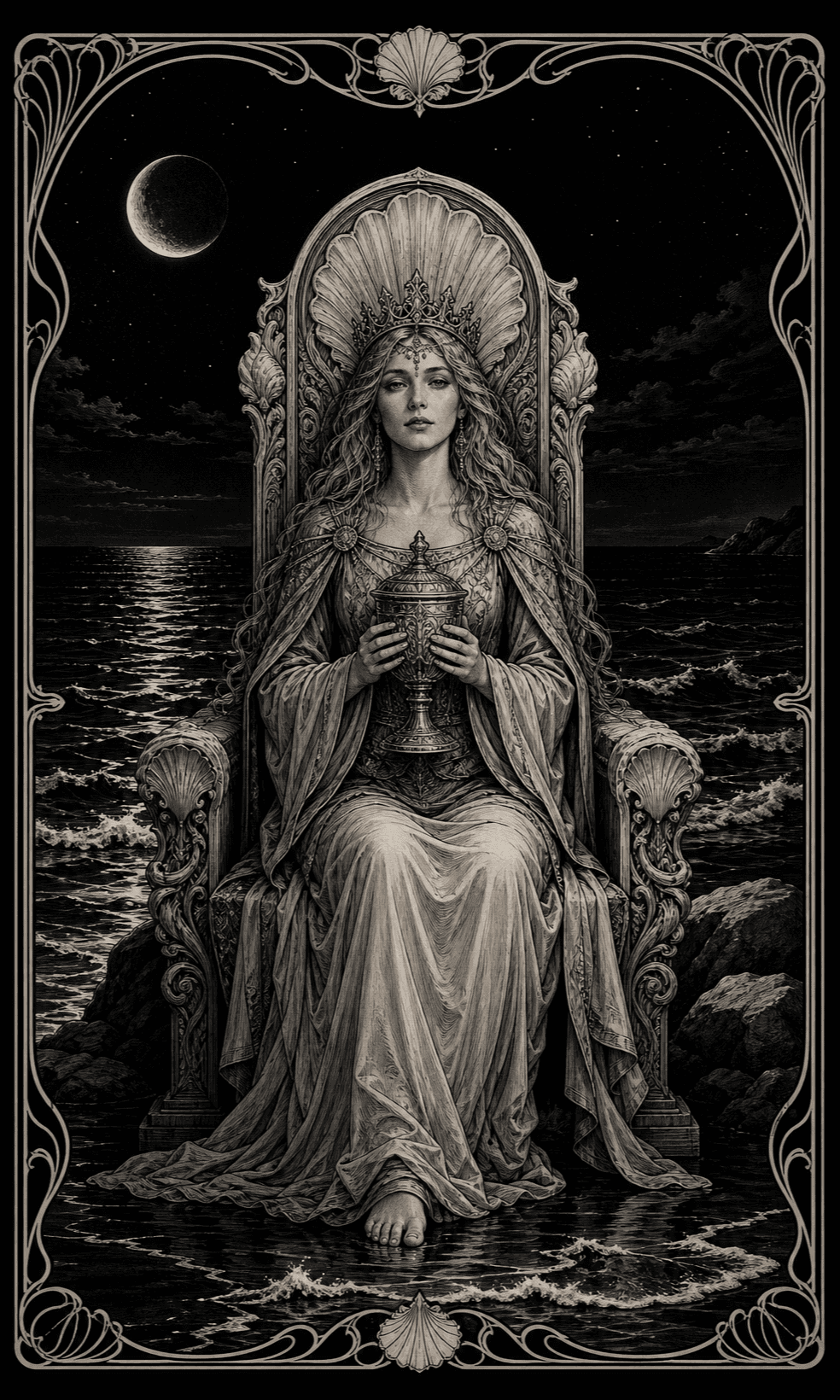 圣杯王后 · Queen of Cups
