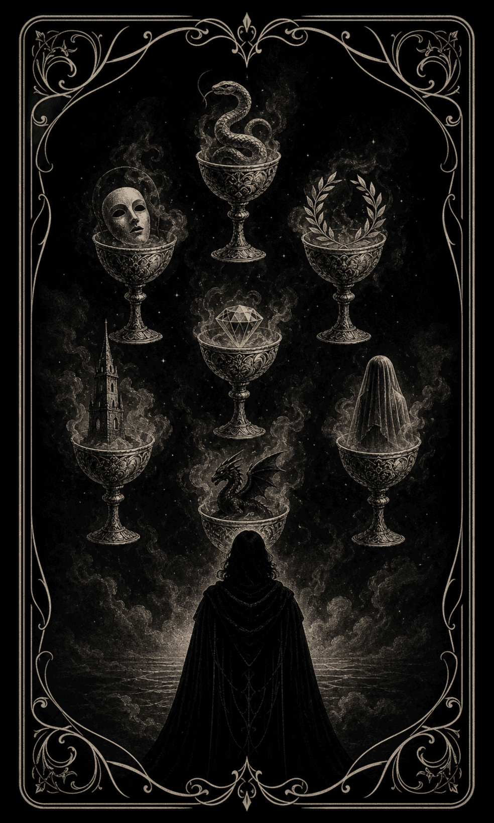 圣杯七 · Seven of Cups