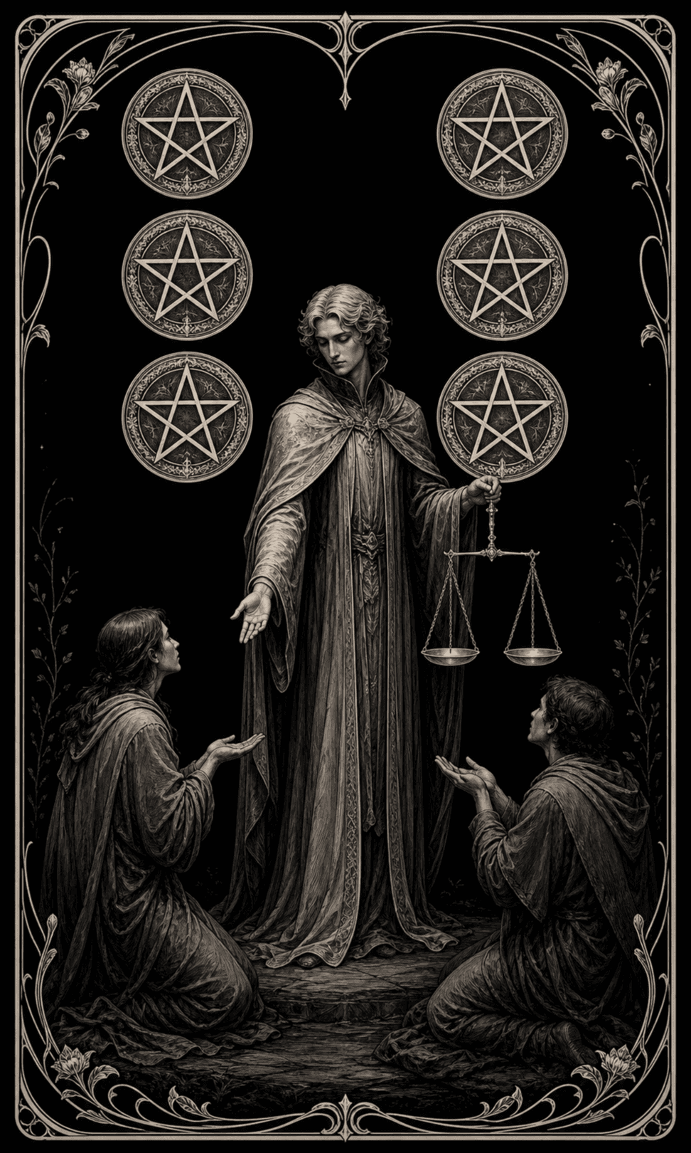 星币六 · Six of Pentacles