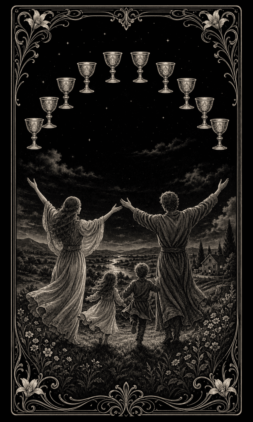 圣杯十 · Ten of Cups