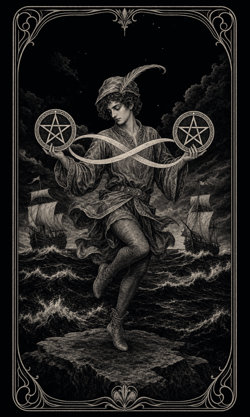 星币二 · Two of Pentacles